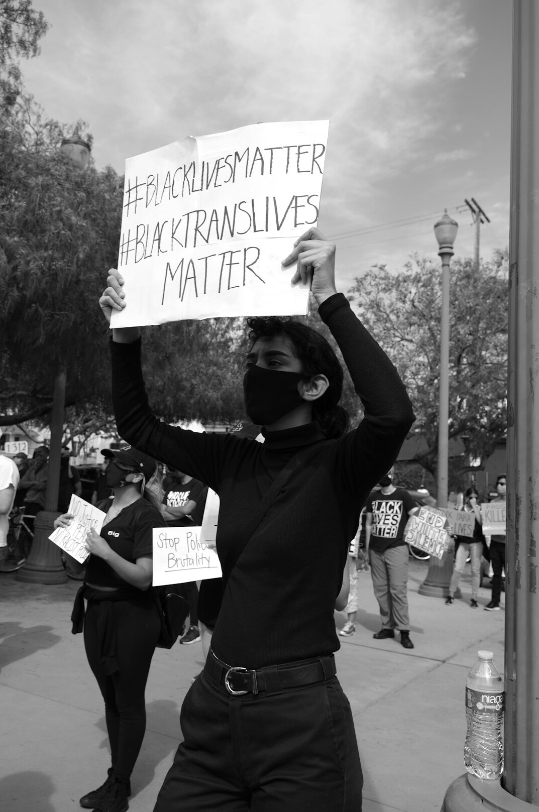 protest against government during pandemic