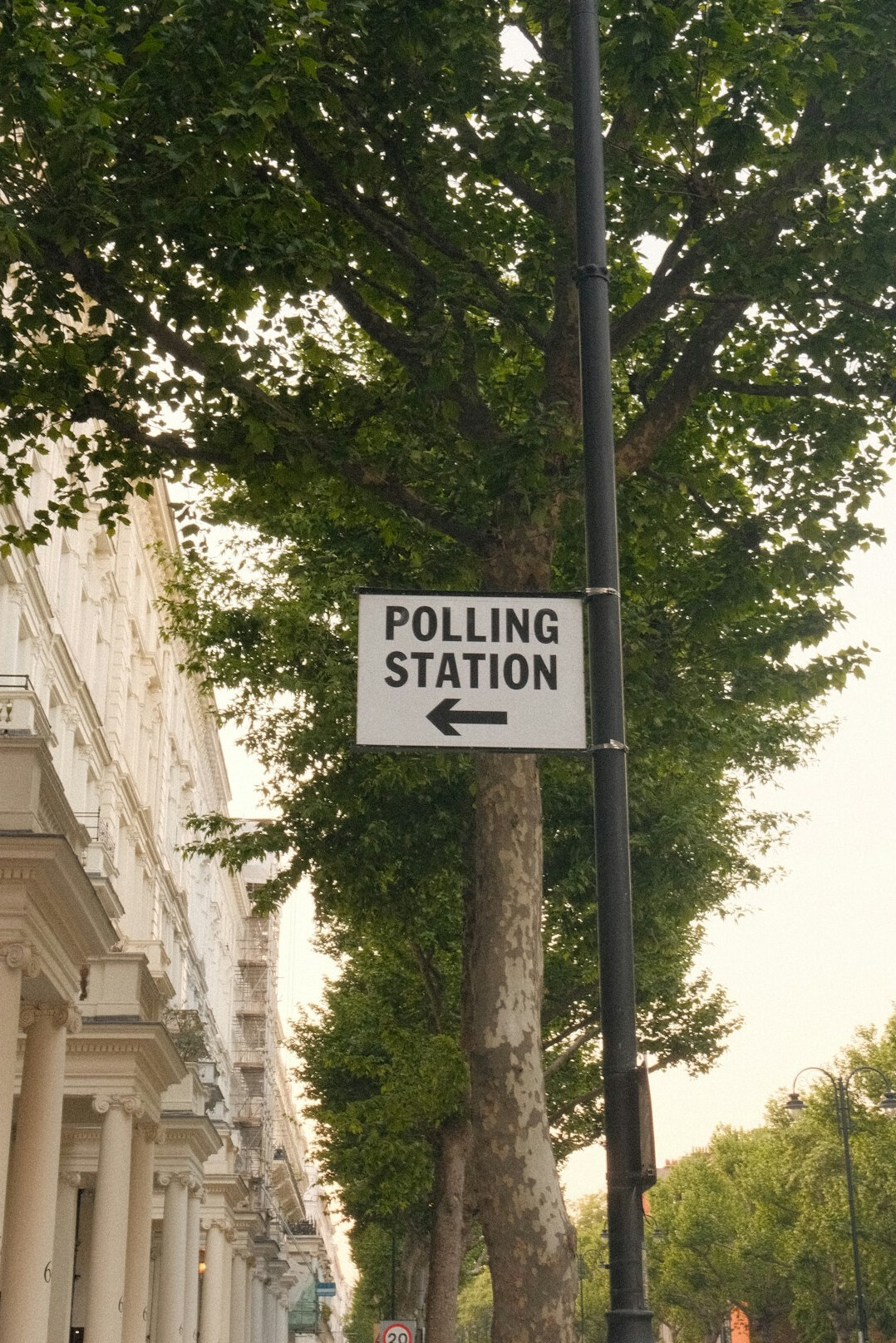 voters in polling station
